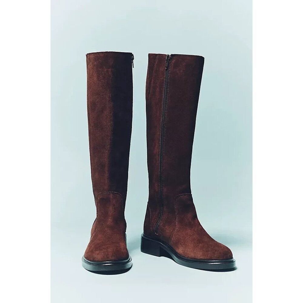 By Anthropologie Tall Riding Boots WIDE CALF 39/8 - Picture 2 of 2